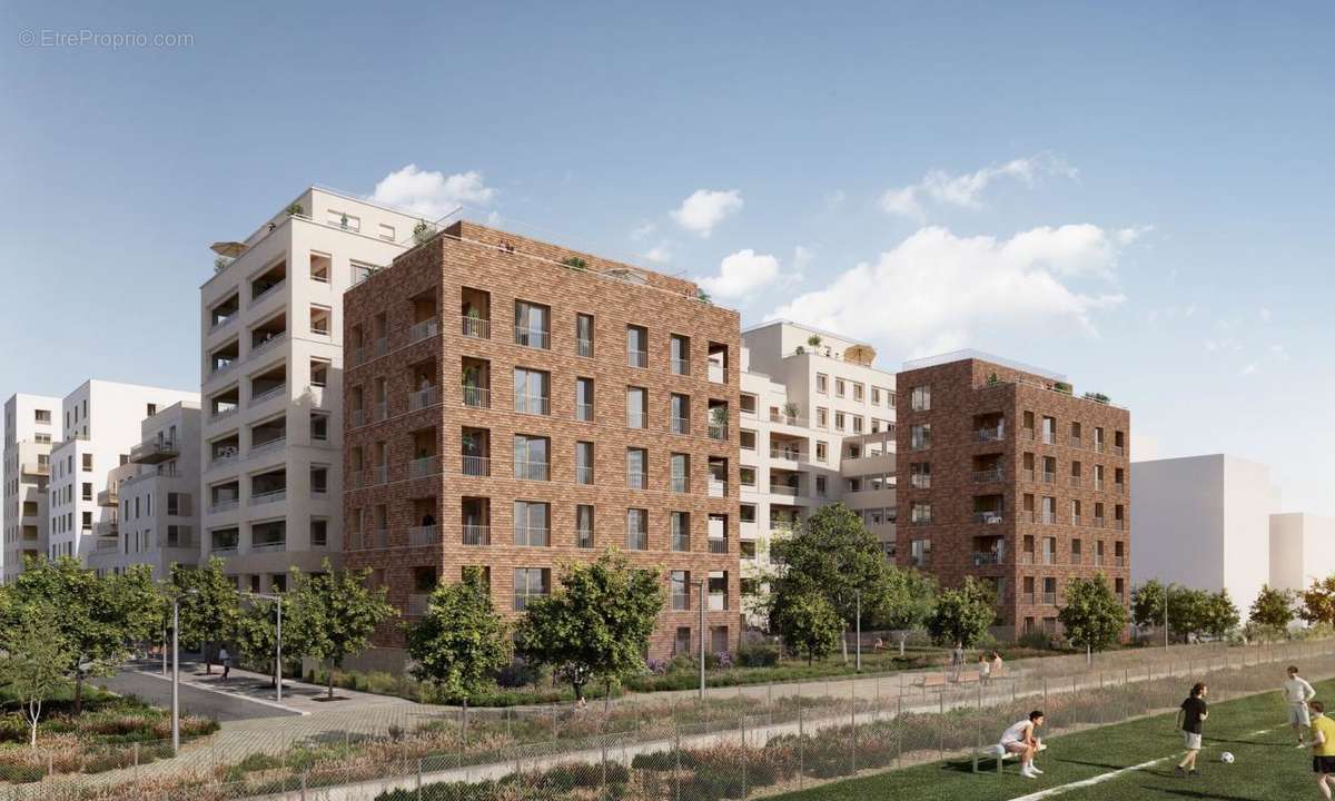 Les terrasses claudel à Aubervilliers