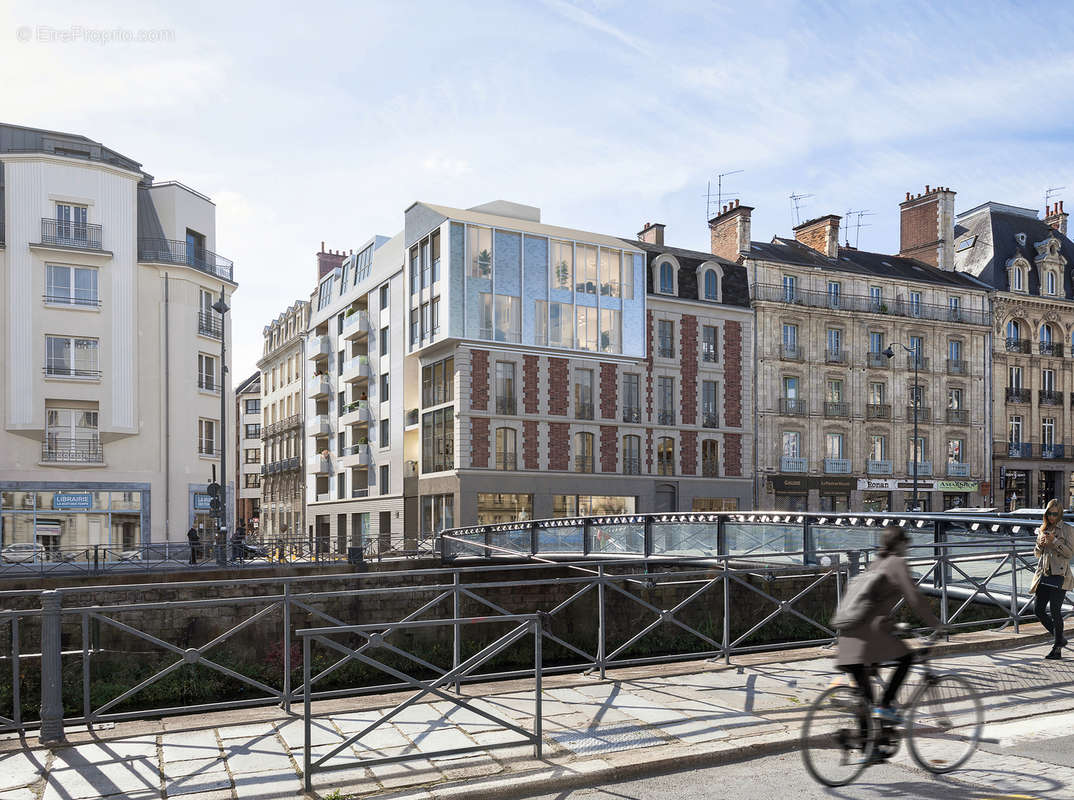 Passerelle saint-germain à Rennes